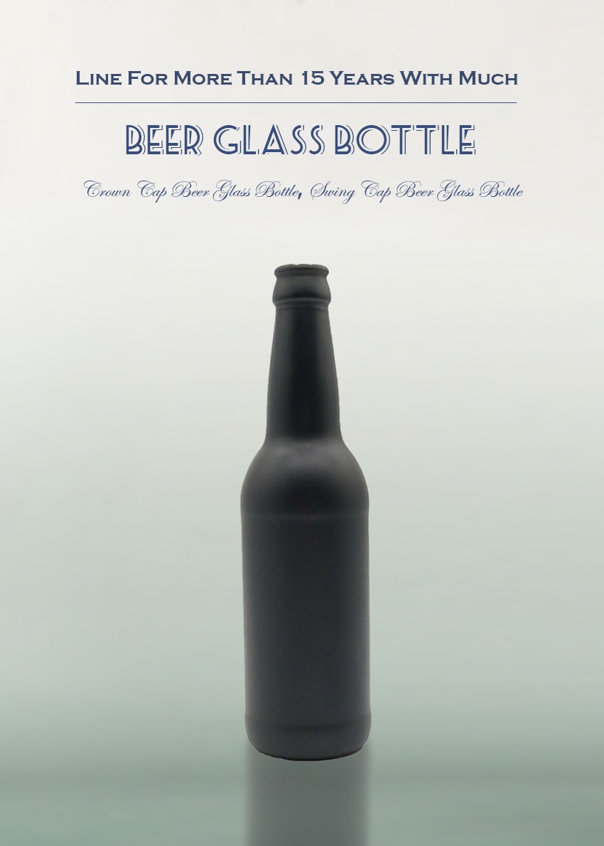 330ml Crown Cap Beer Glass Bottle CY-307