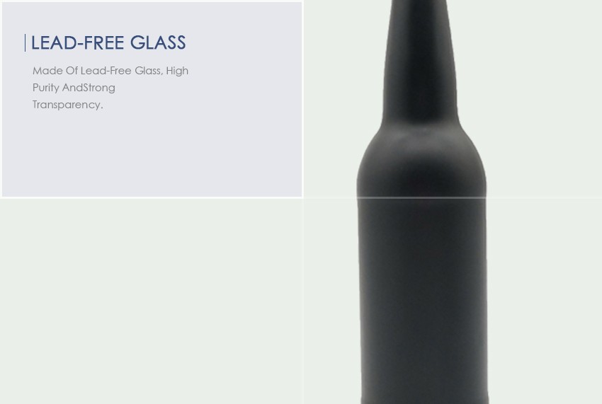 330ml Crown Cap Beer Glass Bottle CY-307-lead-free glass