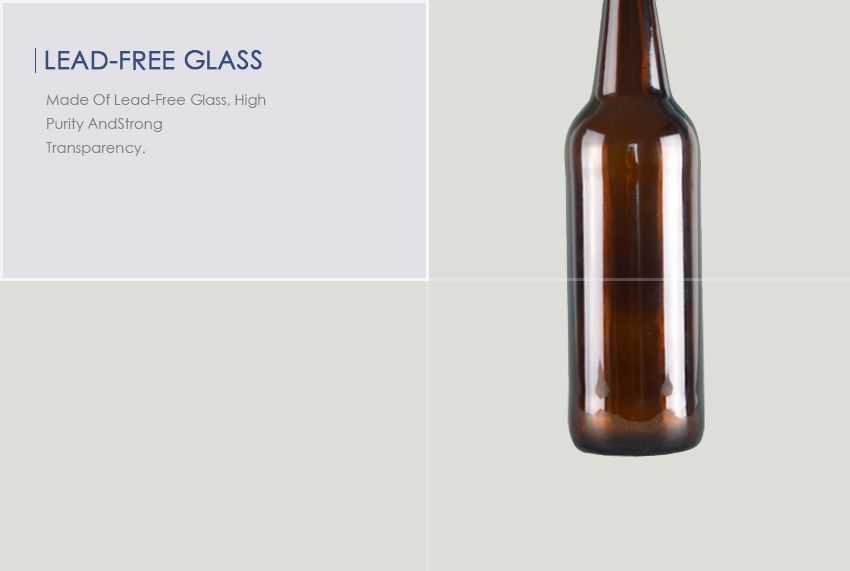 750ml Swing Cap Beer Glass Bottle CY-702-Lead-Free Glass
