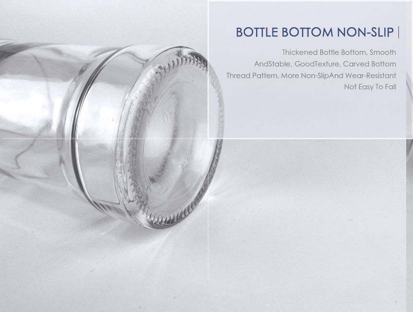 750ml Liquor Glass Bottle CY-845-Bottle Bottom Non-Slip
