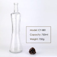 750ml Liquor Glass Bottle CY-881
