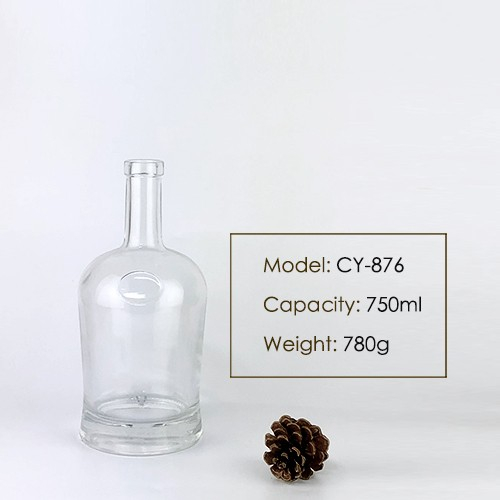 750ml Liquor Glass Bottle CY-876