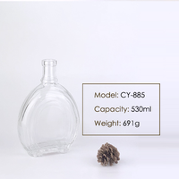 Empty Xo Glass Bottle for Sale