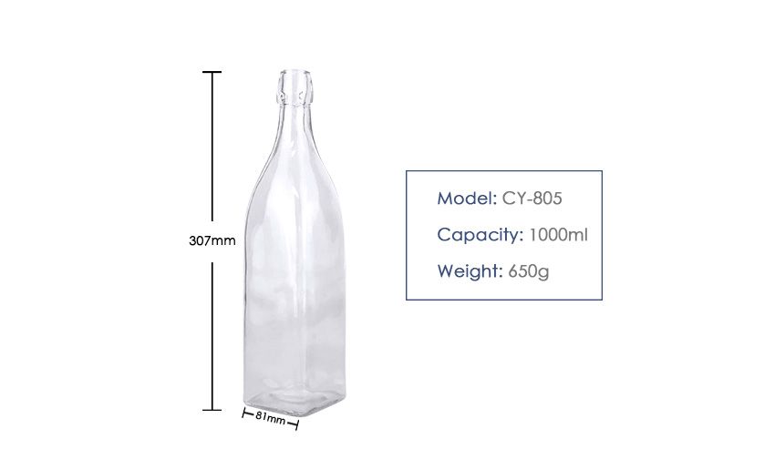 1000ml Beverage Bottle CY-805-Product size