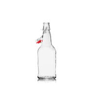 500ml Transparent Swing Top Bottle