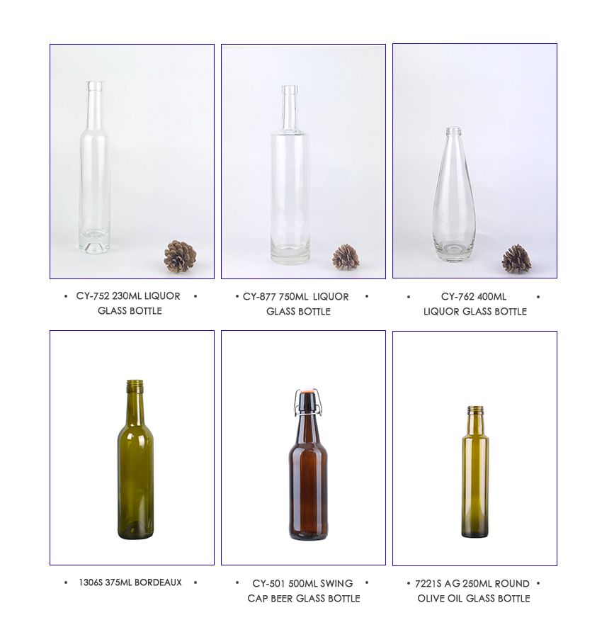 500ml Liquor Glass Bottle CY-772-Related Products