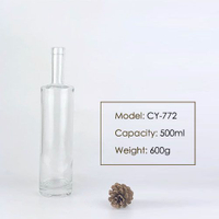 Wholesale 500ml Liquor Glass Bottle CY-772