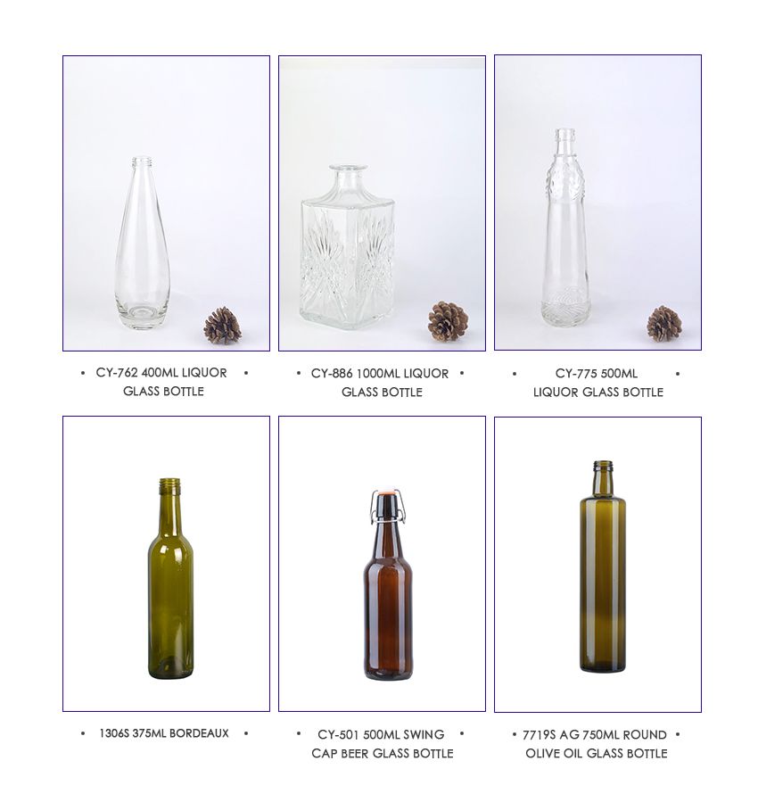 500ml Liquor Glass Bottle CY-775-Related Products