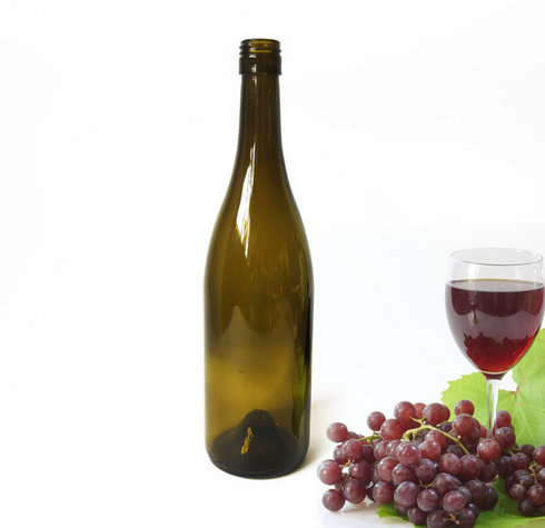 glass burgundy wine bottle manufacturer