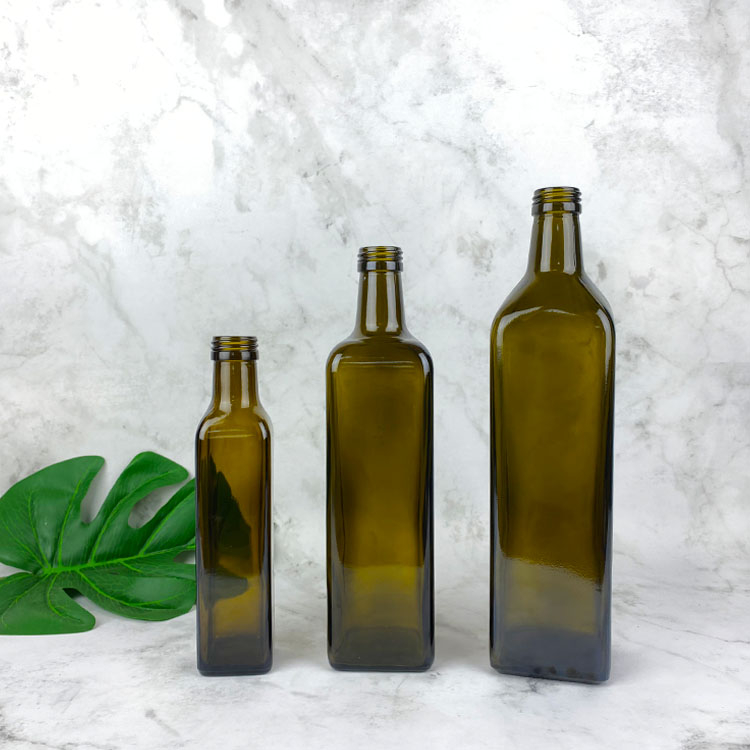 Extra Virgin Olive Oil Green Bottle for Sale