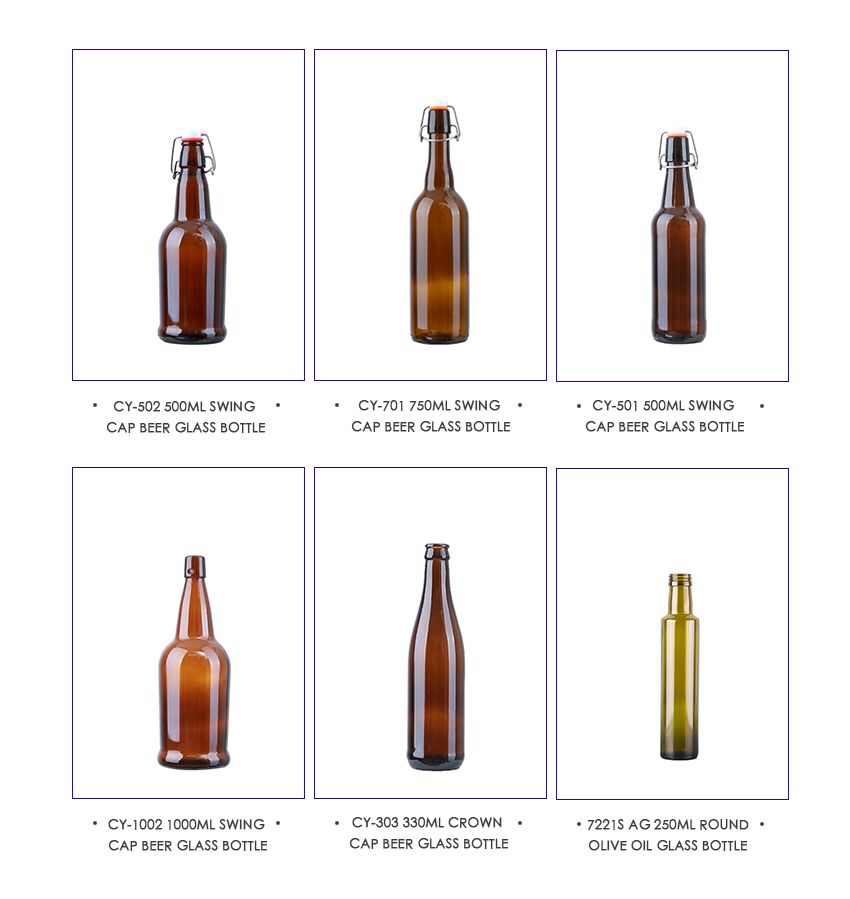 750ml Swing Cap Beer Glass Bottle CY-702-RELATED PRODUCTS
