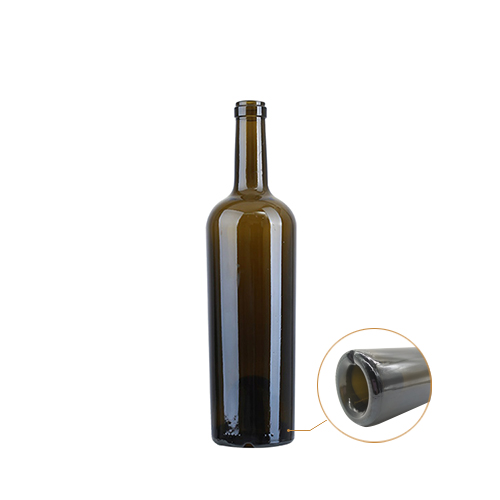 750ml Heavy Bordeaux Glass Bottle 1741K