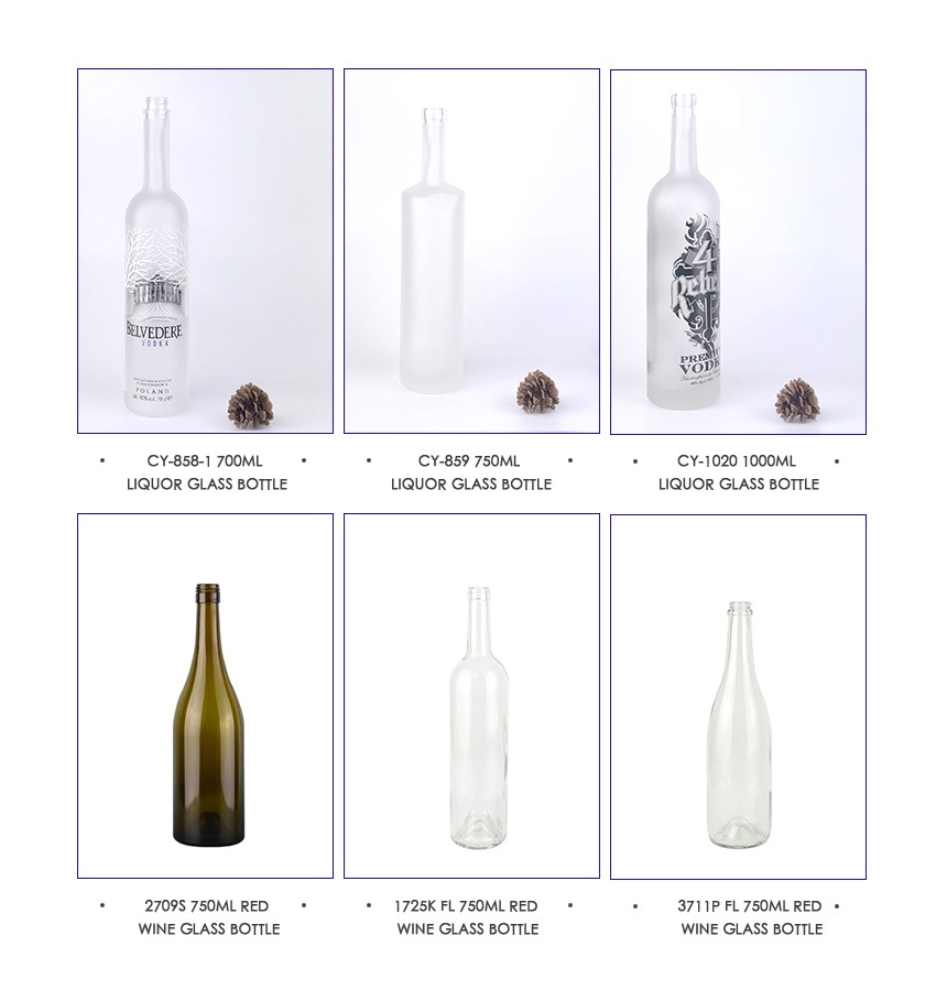750ml Liquor Glass Bottle CY-873 - Related Products