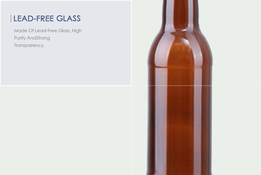  330ml Crown Cap Beer Glass Bottle CY-302