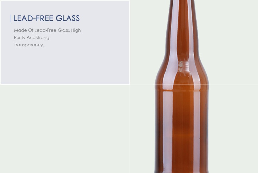 330ml Crown Cap Beer Glass Bottle CY-310-lead-free glass