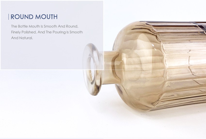 750ml Liquor Glass Bottle CY-870 - Round mouth