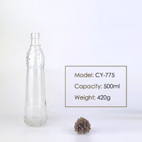 Custom 500ml Liquor Glass Bottle CY-775