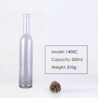 500ml Clear Wine Bottle
