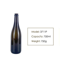 Yesland 4 Pack Empty Wine Bottles - 750ml Black Matte Coated Glass Wine  Bottles with Cork Bordeaux L…See more Yesland 4 Pack Empty Wine Bottles 