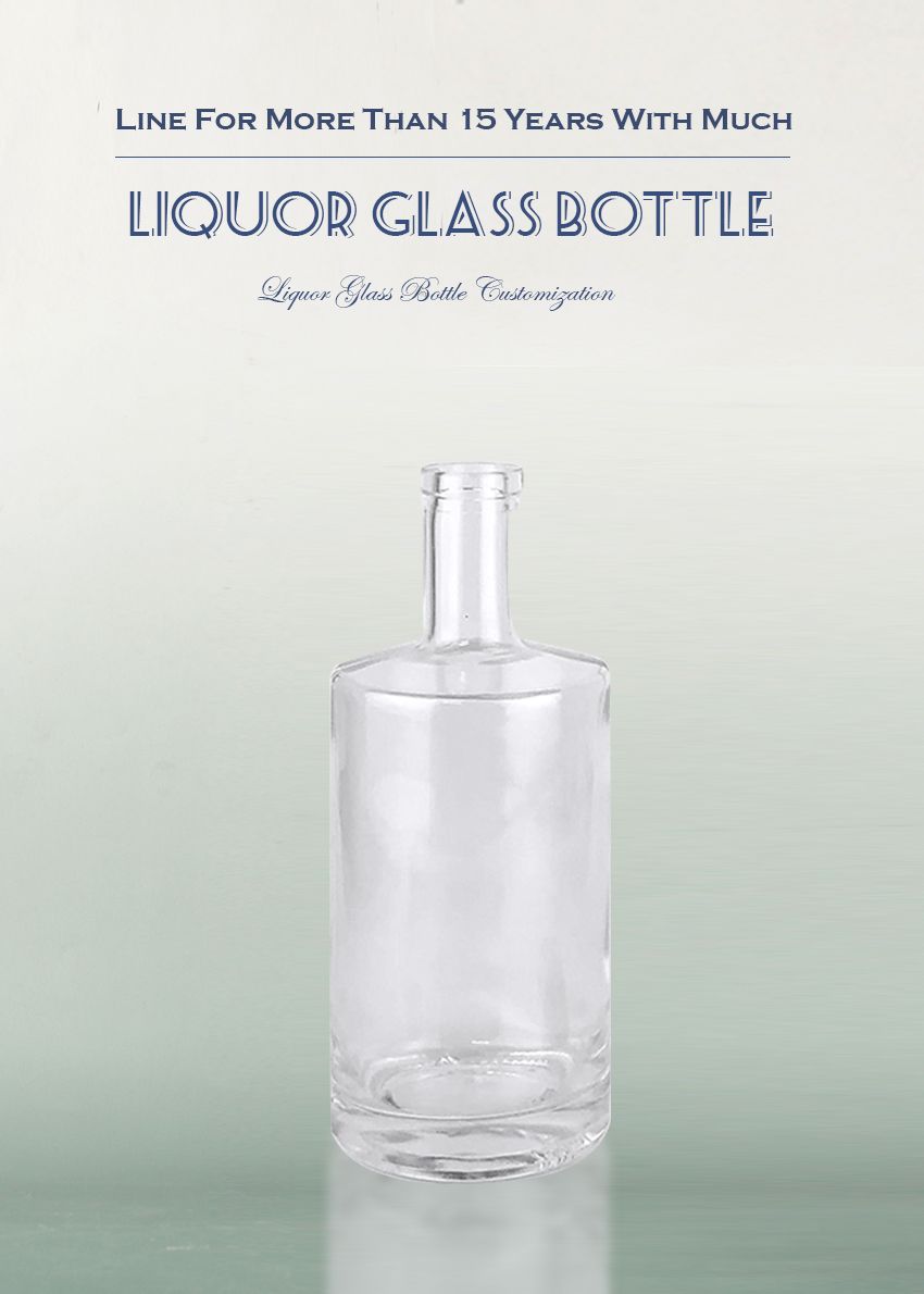 750ml Liquor Glass Bottle CY-842-4