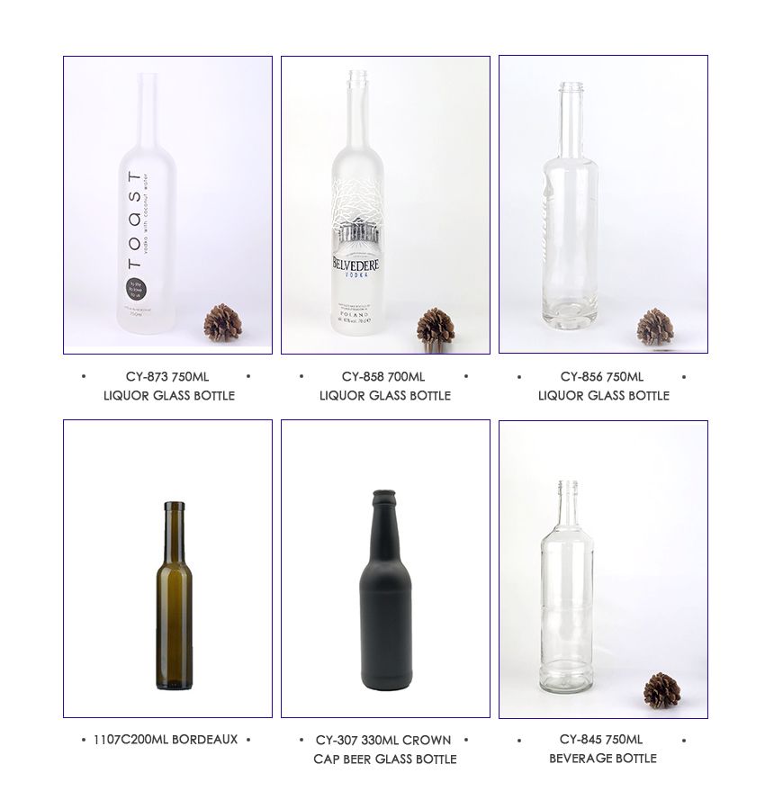 750ml Liquor Glass Bottle CY-859-Related Products