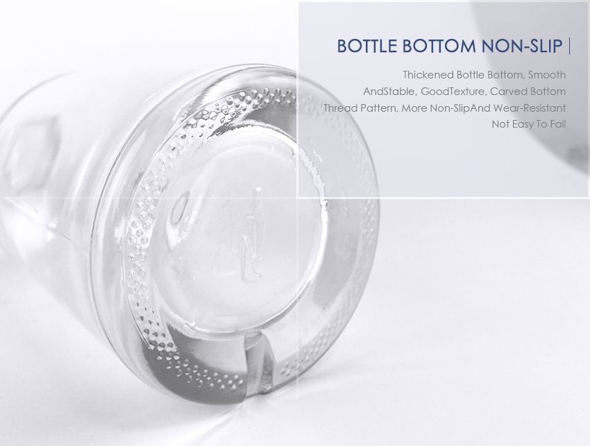 360ml Liquor Glass Bottle CY-761-Bottle Bottom Non-Slip