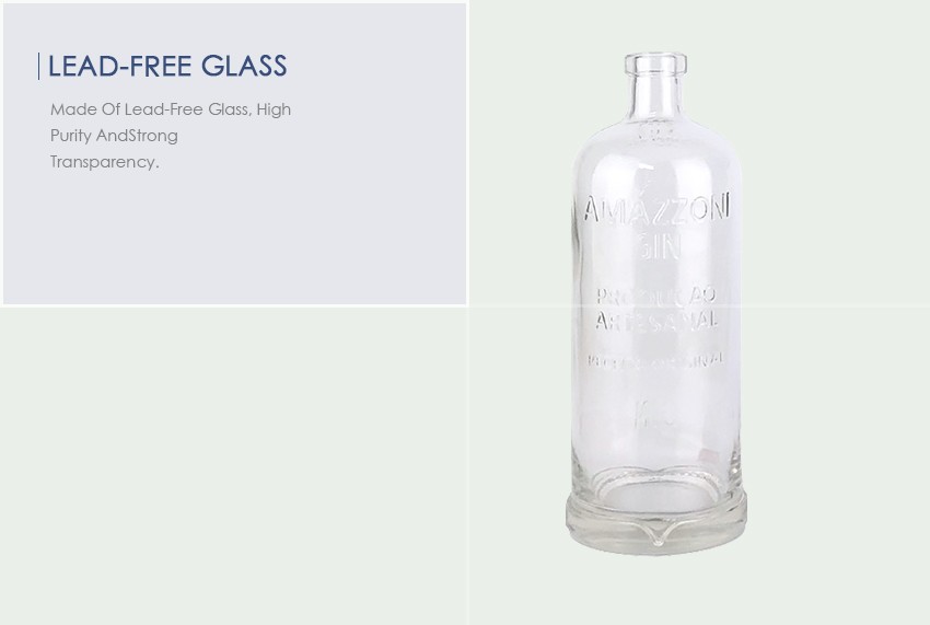 750ml Liquor Glass Bottle CY-893 - Lead-free glass