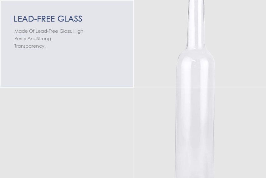 500ml Liquor Glass Bottle CY-773-Lead-Free Glass