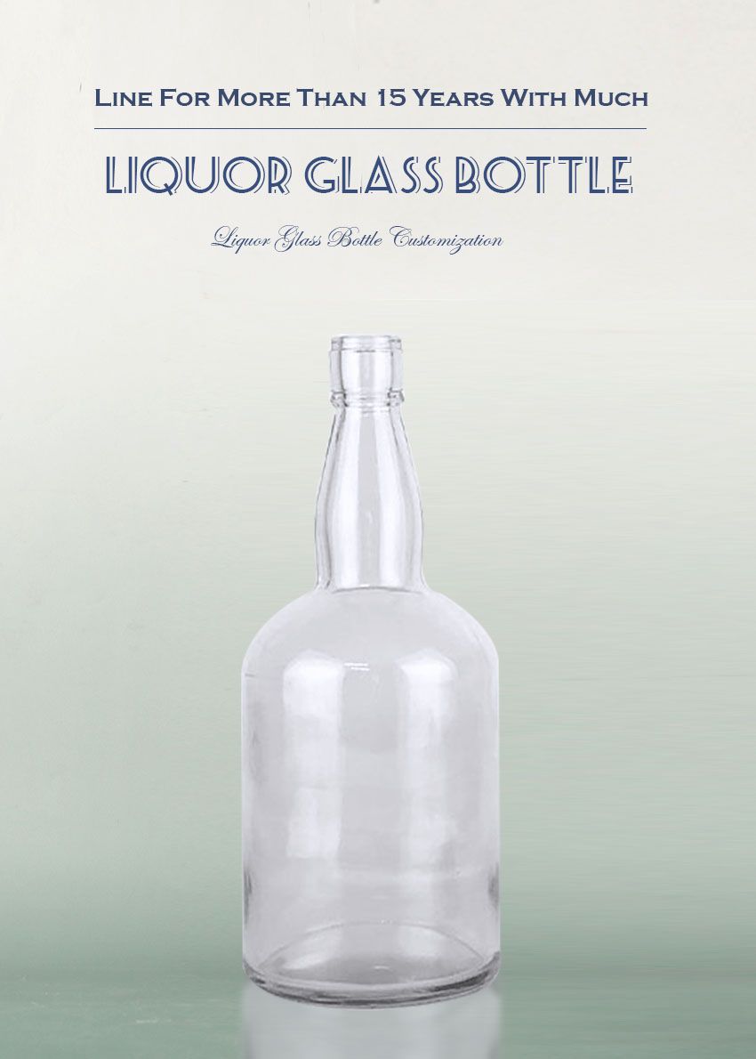 750ml Liquor Glass Bottle CY-829-5
