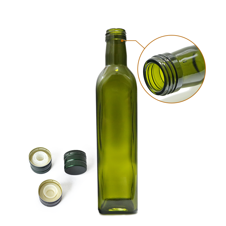 500ml Green Olive Oil Glass Bottle