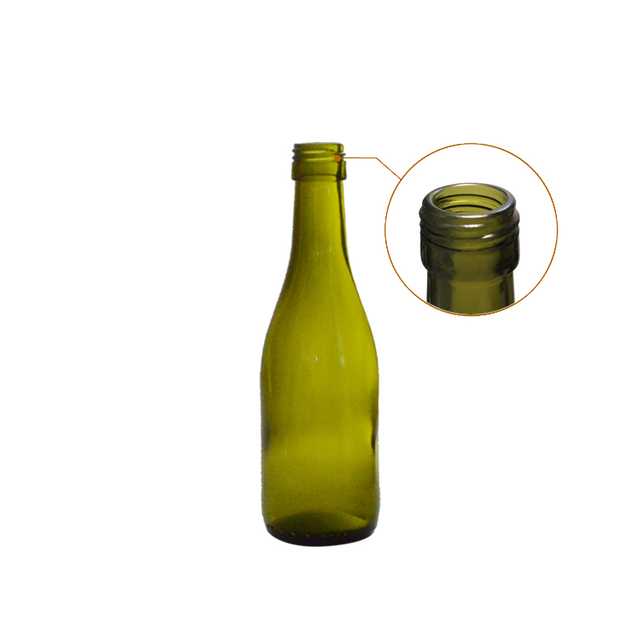 187 Ml Clear Champagne Bottles