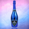 Blue Champagne Bottle for Sale