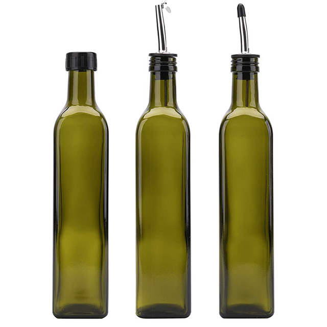 Glass Bottle for Oil Storage