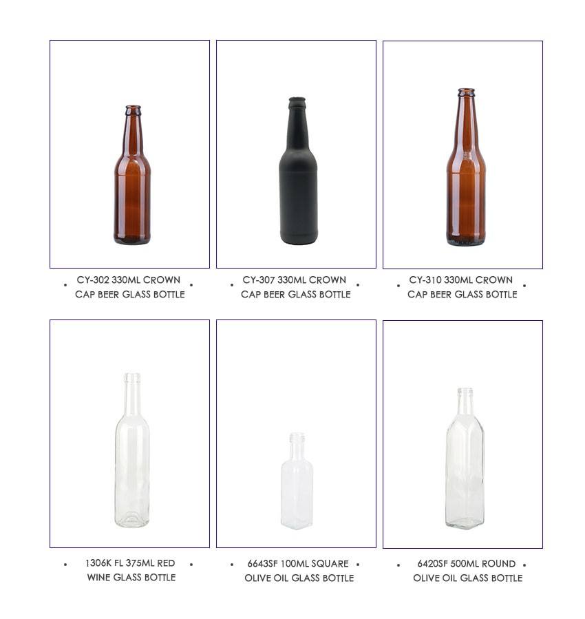 330ml Crown Cap Beer Glass Bottle CY-313 - Related Products