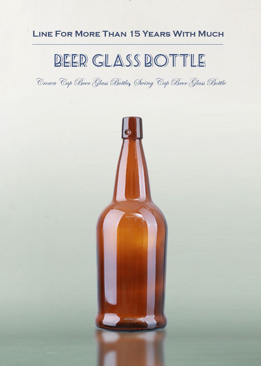 1000ml Swing Cap Beer Glass Bottle CY-1002-4