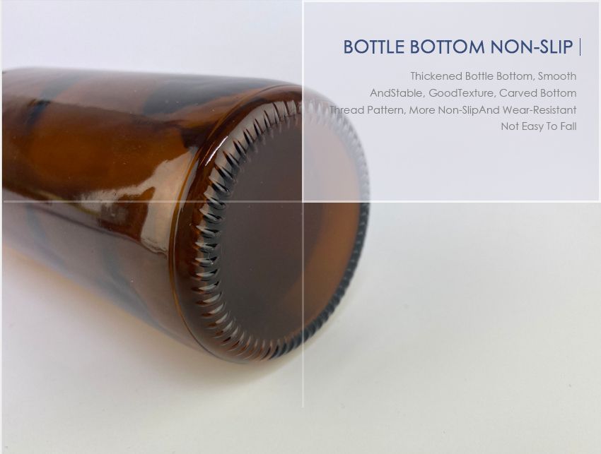 750ml Swing Cap Beer Glass Bottle CY-701-Bottle Bottom Non-Slip