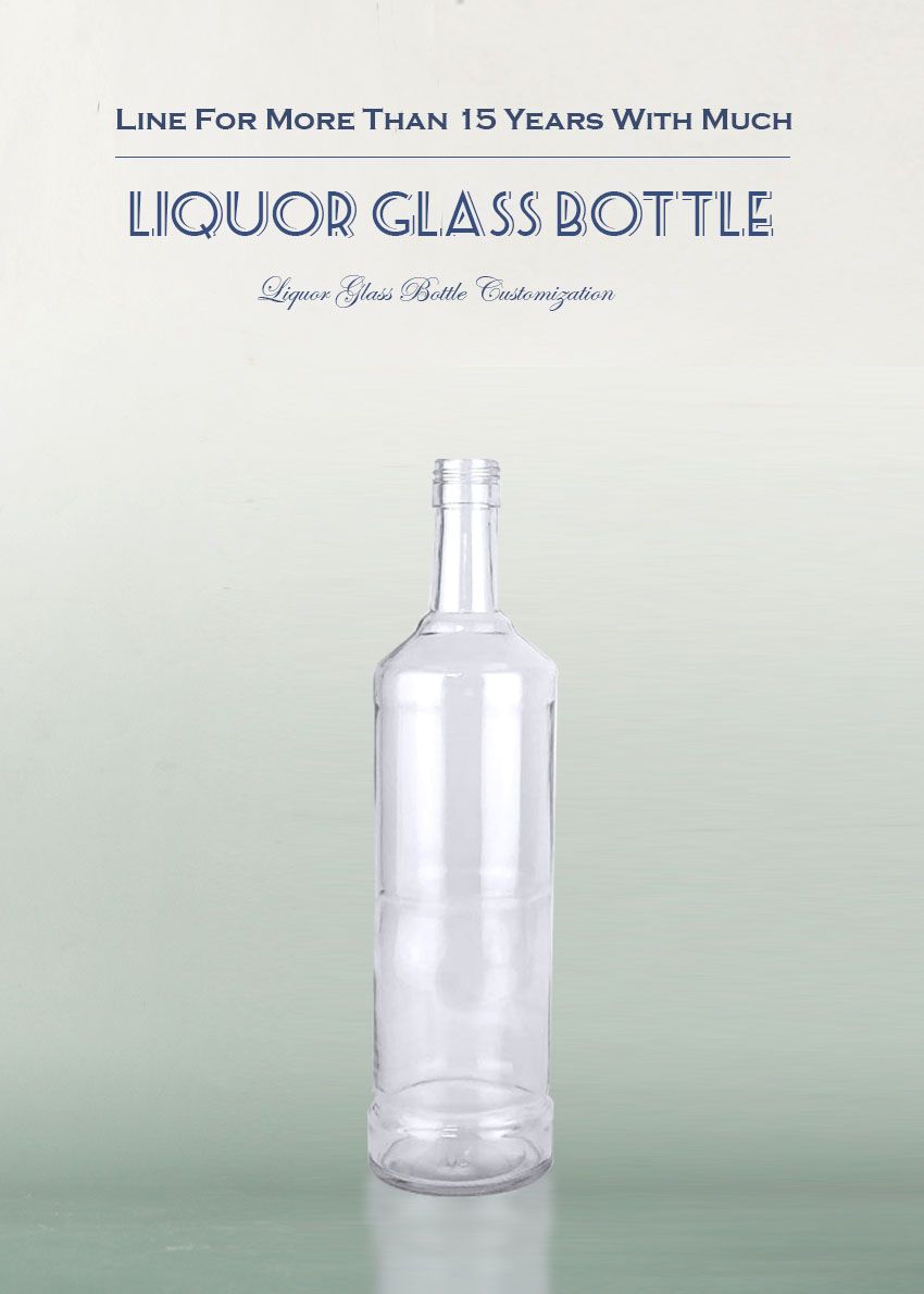750ml Liquor Glass Bottle CY-845-4