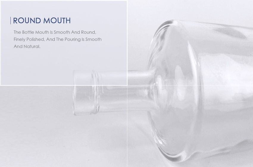 330ml Liquor Glass Bottle CY-843-Round Mouth