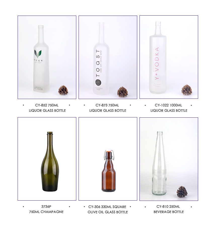 750ml Liquor Glass Bottle CY-851-Related Products