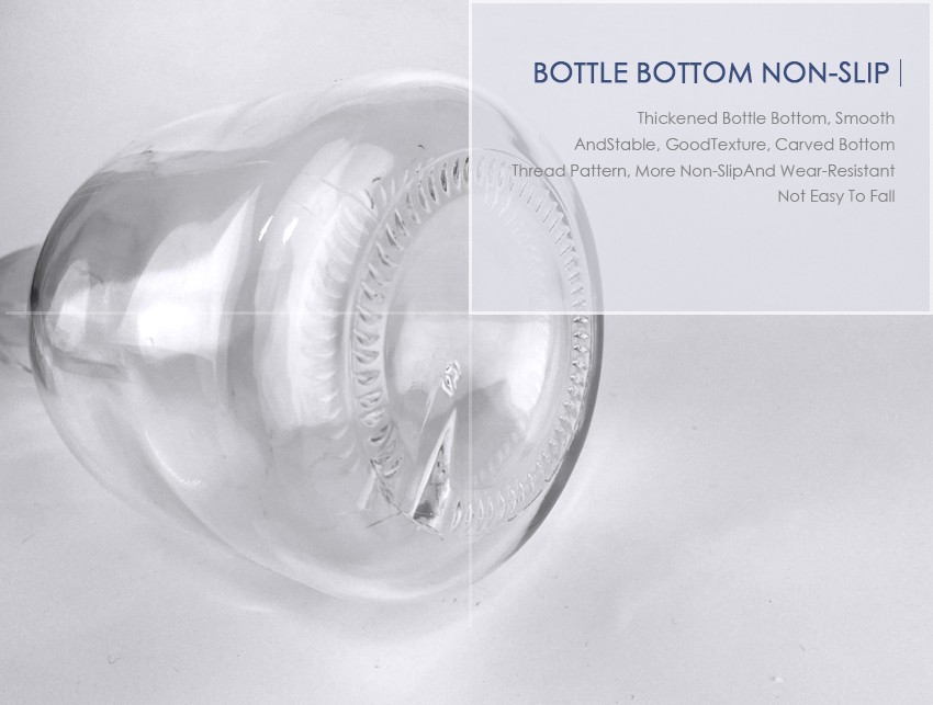 700ml Liquor Glass Bottle CY-890 - Bottle bottom non-slip
