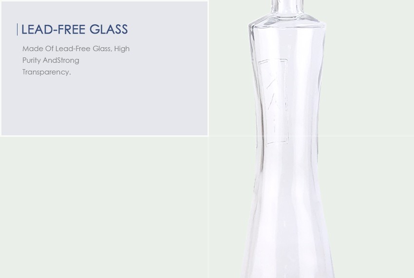 750ml Liquor Glass Bottle CY-881 - Lead-free glass