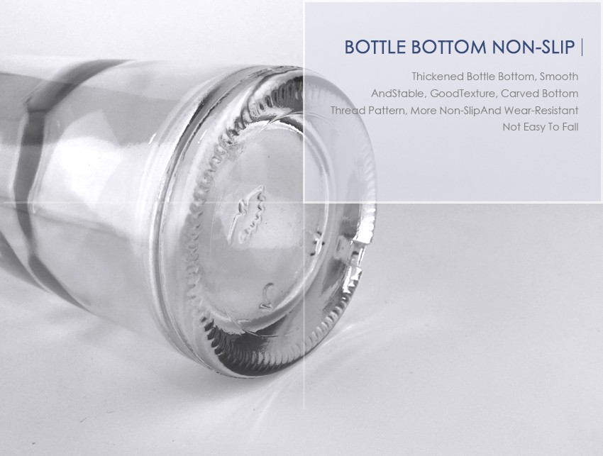 750ml Liquor Glass Bottle CY-877 - Bottle bottom non-slip