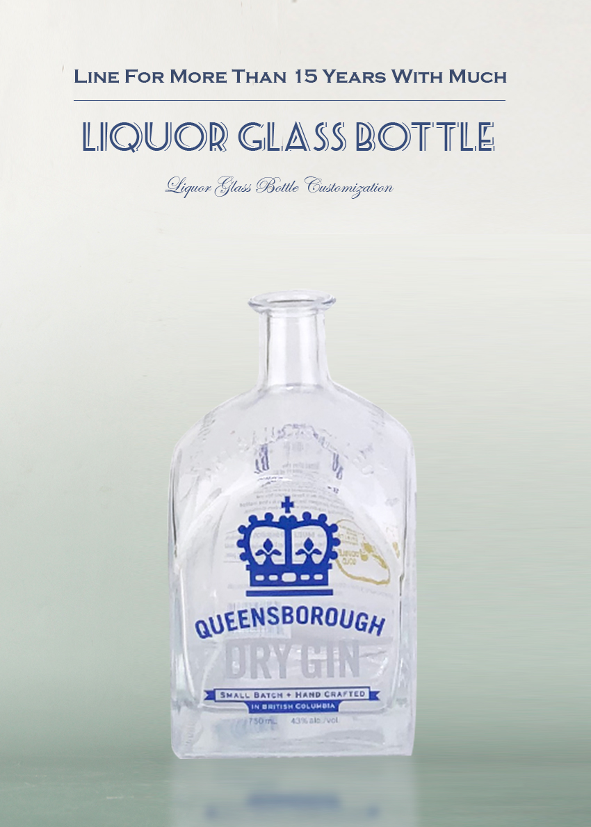 750ml Liquor Glass Bottle CY-874