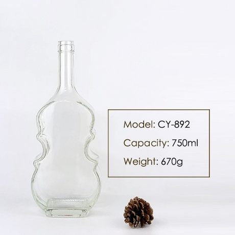 750ml Fancy Glass Bottle Wholesale