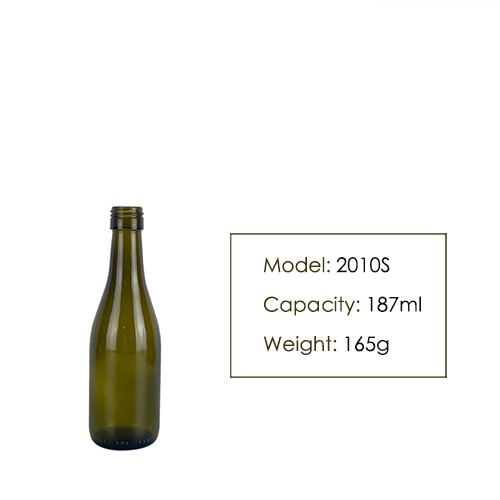 187 Ml Empty Champagne Bottle