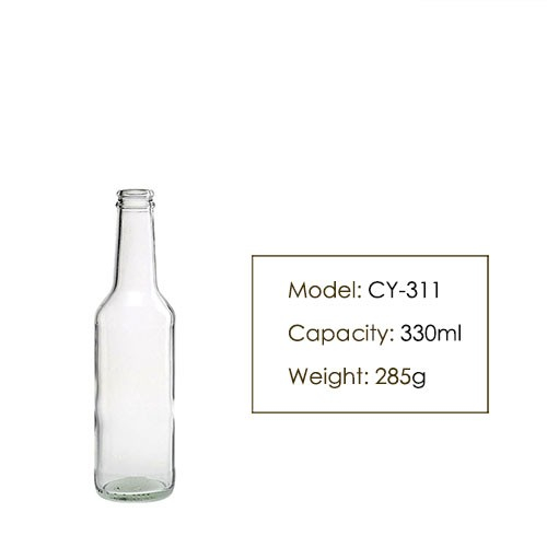 330ml Crown Cap Beer Glass Bottle CY-311