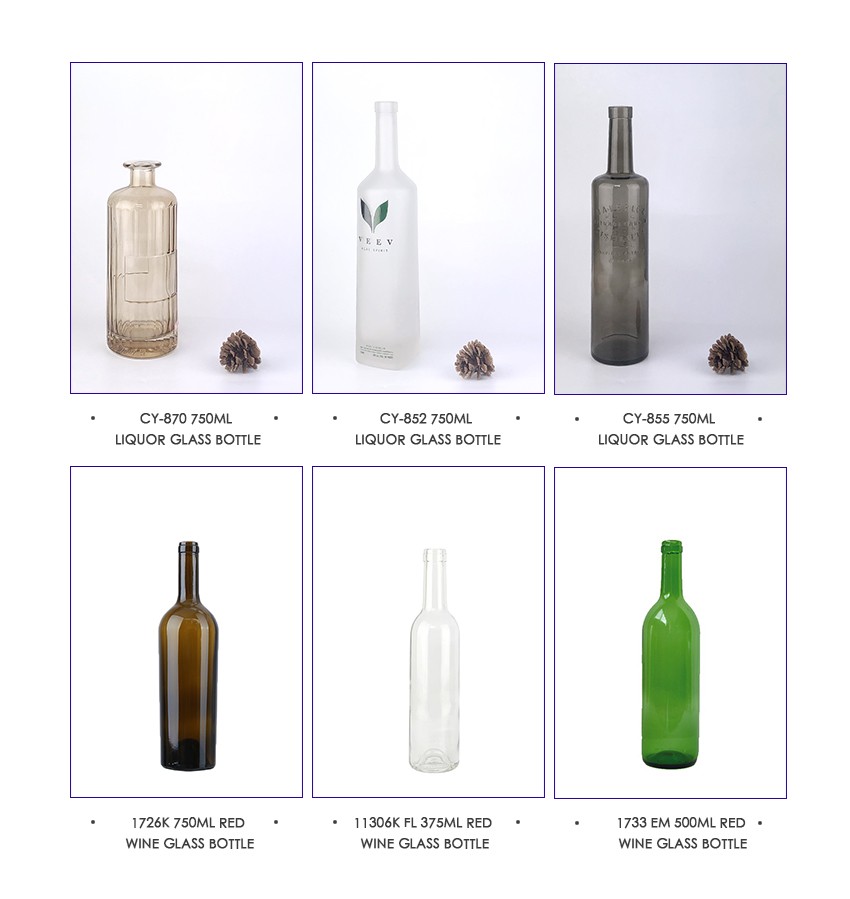 750ml Liquor Glass Bottle CY-866 - Related Products