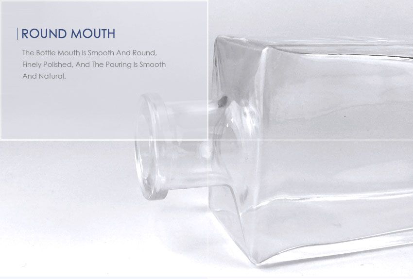 250ml Liquor Glass Bottle CY-753-Round Mouth