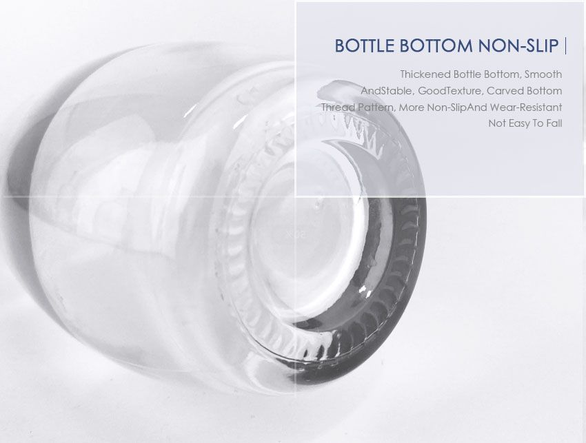 400ml Liquor Glass Bottle CY-762-Bottle Bottom Non-Slip