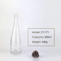 Custom 500ml Liquor Glass Bottle CY-771